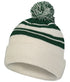 Pacific Headwear Knit Fold Over Pom-Pom Beanie